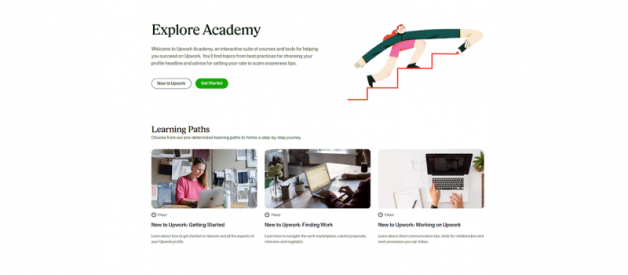 Is Upwork Academy good for beginners?