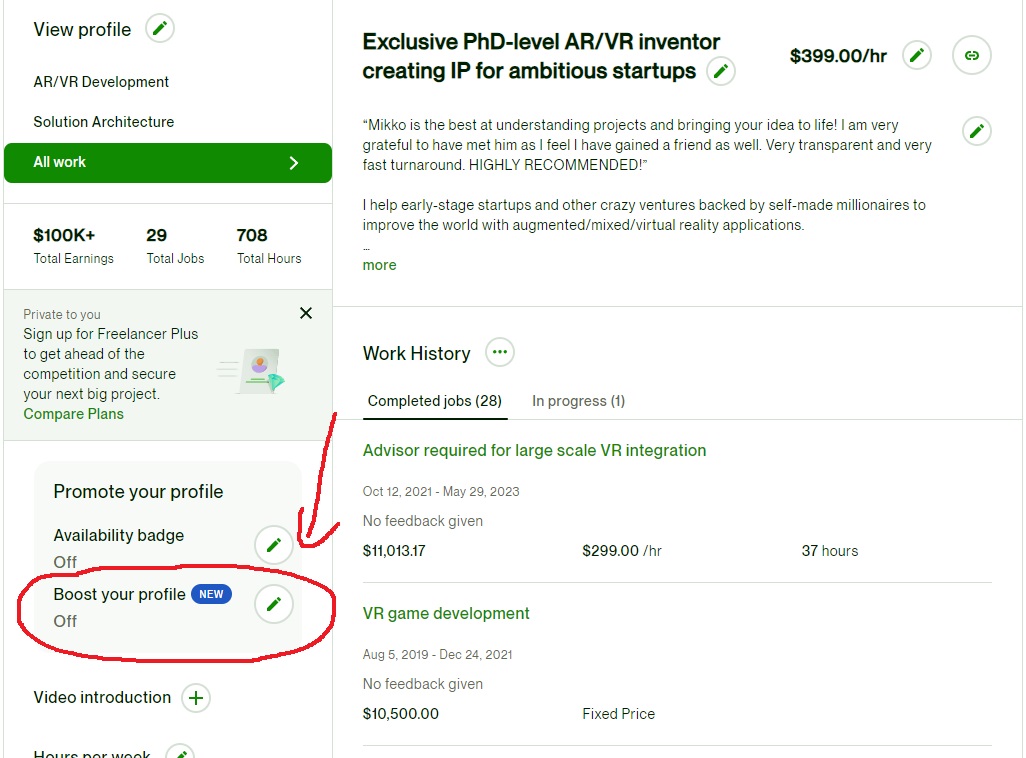 Does Upwork Profile Boost Help? Tested for 2 Weeks Straight!